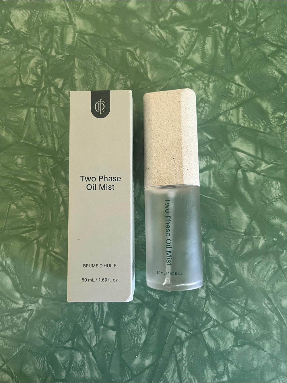 Two Phase Oil Mist Facial Spray - Green